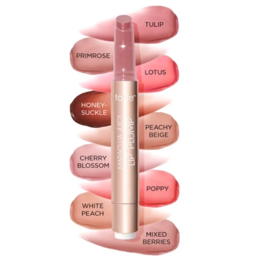 🌻TARTE MARACUJA JUICY LIP PLUMP NEW FULLSZ CHERRY BLOSSOM